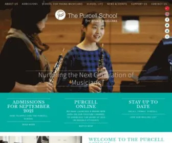 Purcell-School.org(The Purcell School) Screenshot