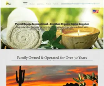 Purcelljojoba.com(Purcell Jojoba) Screenshot