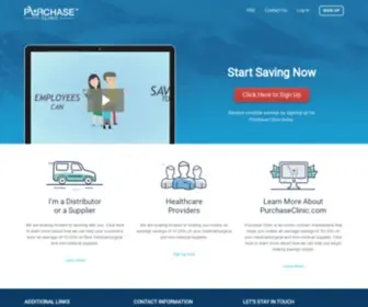 Purchaseclinic.com(Purchase Clinic) Screenshot