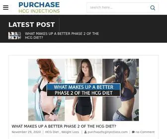 PurchasehcGinjections.com(Purchase HCG Injections) Screenshot