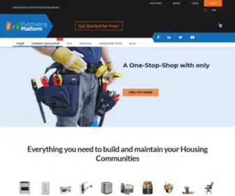 Purchasingplatform.com(Purchasing Platform) Screenshot