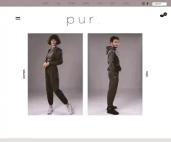 Pur.clothing(Brand Romanesc) Screenshot
