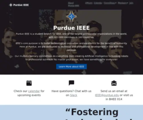 Purdueieee.org(Keycloak) Screenshot