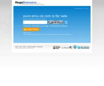 Pure-EMU-Oil.com(Emu oil) Screenshot