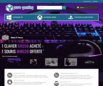 Pure-Gaming.fr(PURE GAMING) Screenshot