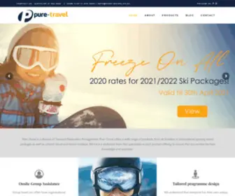 Pure-Travel.co.za(Pure Travel) Screenshot