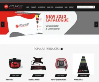 Pure2Improve.com(Pure 2 Improve) Screenshot