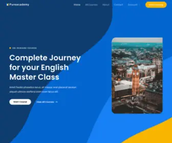 Pureacademy.net(Pure Academy) Screenshot