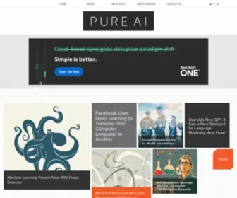 Pureai.com(Pure AI) Screenshot