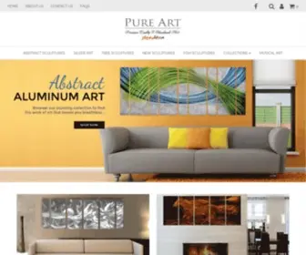 Pureartonline.com(Pure Art) Screenshot