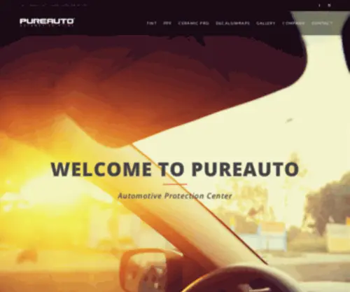 Pureauto.ca(Automotive Tint) Screenshot