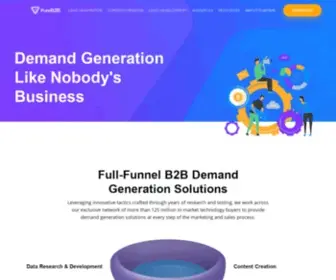Pureb2B.com(B2B Lead Generation Company in the USA) Screenshot