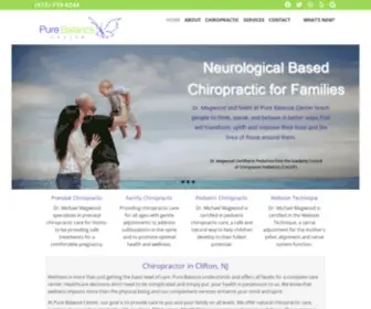 Purebalancecenter.com(Dr. Michael Magwood) Screenshot