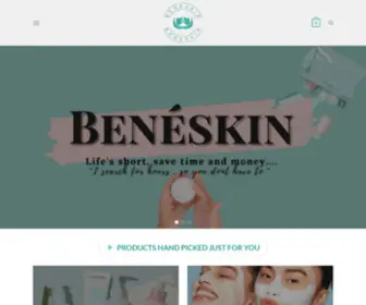 Purebeneskin.com(Pure Bene Skin) Screenshot