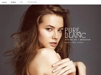 Pureblanc.com(Pureblanc) Screenshot