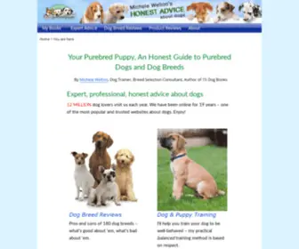 Purebredpuppy.com(Your Purebred Puppy) Screenshot