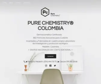 Purechemistry.com.co(CHEMISTRY®) Screenshot