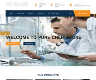 PurechemStore.com(Buy Research Chemicals Online) Screenshot