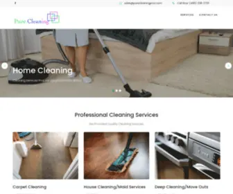 Purecleaningpros.com(Pure Cleaning LLC) Screenshot