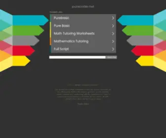 Purecoder.net(purecoder) Screenshot