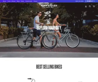 Purecycles.com Screenshot