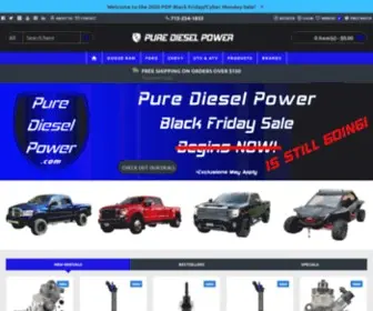 Puredieselpower.com(Pure Diesel Power) Screenshot