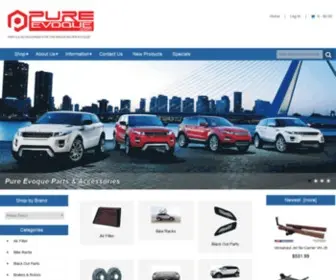 Pureevoque.com(Pure Auto Parts) Screenshot