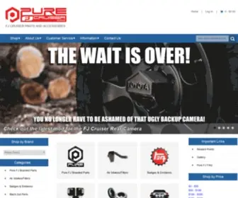 PurefjCruiser.com(Pure FJ Cruiser) Screenshot