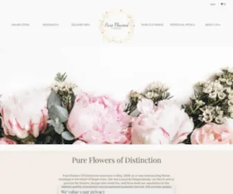 Pureflowers.ie(Pureflowers) Screenshot