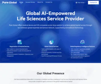 Pureglobal.com(Pure Global) Screenshot