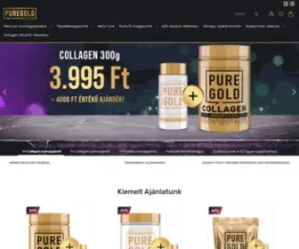 Puregoldprotein.com(Főoldal) Screenshot