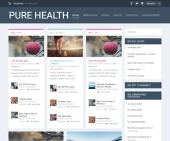 Purehealth100.com(Pure Health) Screenshot
