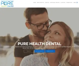 Purehealthdental.com(Dentist Ohio) Screenshot