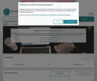 Purehelp.no(Firmasøk og produktsøk) Screenshot
