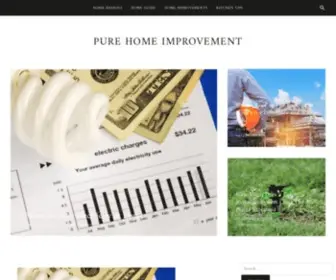 Purehomeimprovement.com(Pure Home Improvement) Screenshot
