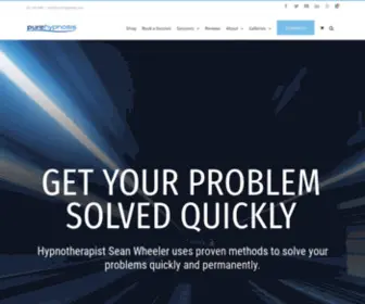 Purehypnosis.com(Pure Hypnosis) Screenshot