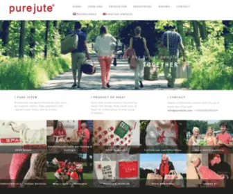 Purejute.com(Pure Jute) Screenshot