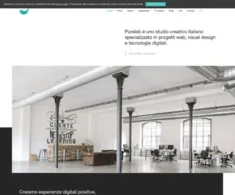 Purelab.it(Web, design e assistenza tecnica) Screenshot