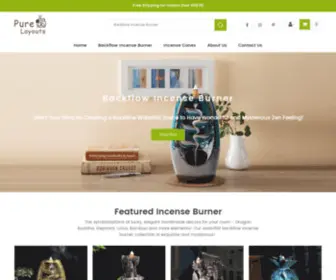 Purelayouts.com(Best Backflow Incense Burner) Screenshot