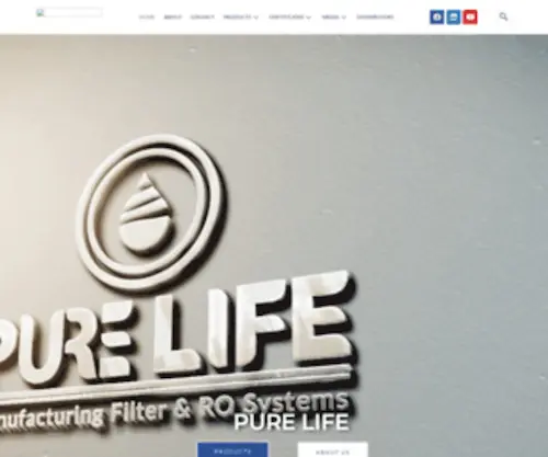 Purelife-Filters.com(Purelife) Screenshot