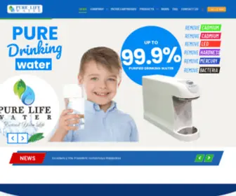 Purelifewaterlk.com(Ceyko international (pvt) Ltd) Screenshot