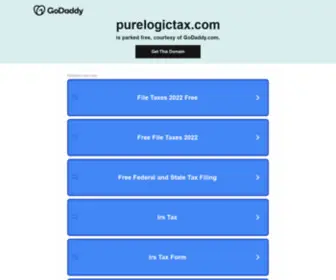 Purelogictax.com(Purelogictax) Screenshot