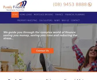 Purelyfinance.com.au(Purely Finance) Screenshot