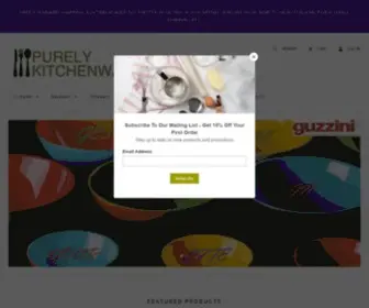 Purelykitchenware.com.au(Fastest Growing Online Kitchenware Store In Australia) Screenshot