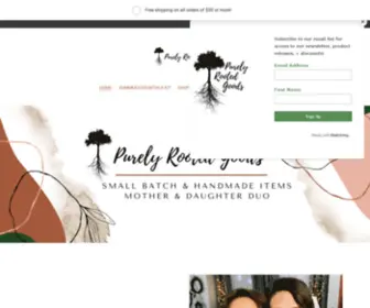 Purelyrootedgoods.com(Purely Rooted Goods) Screenshot