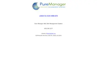 Puremanager.com(Pure Manager) Screenshot