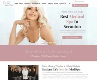 Puremedi-Spa.com(PURE Medispa) Screenshot