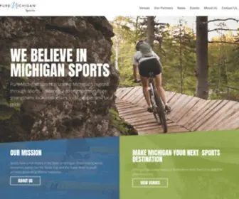 Puremichigansports.org(Pure Michigan Sports) Screenshot