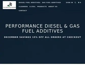 Puremotoringproducts.com(Fuel Additives) Screenshot