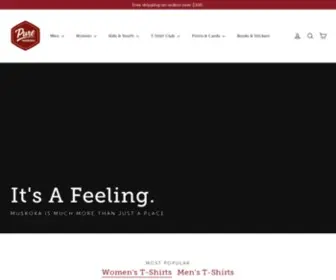 Puremuskoka.com(Pure Muskoka) Screenshot